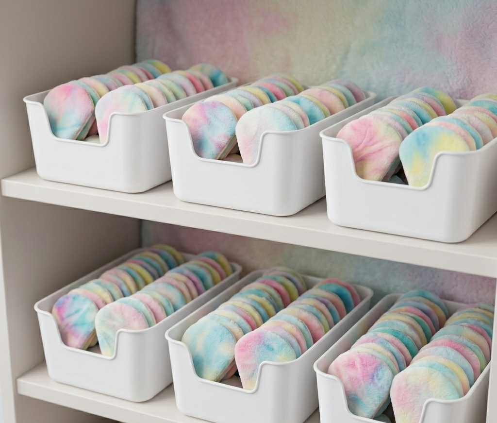 Makeup Sponges - Pastel Rainbow Triangles - Sets of 3