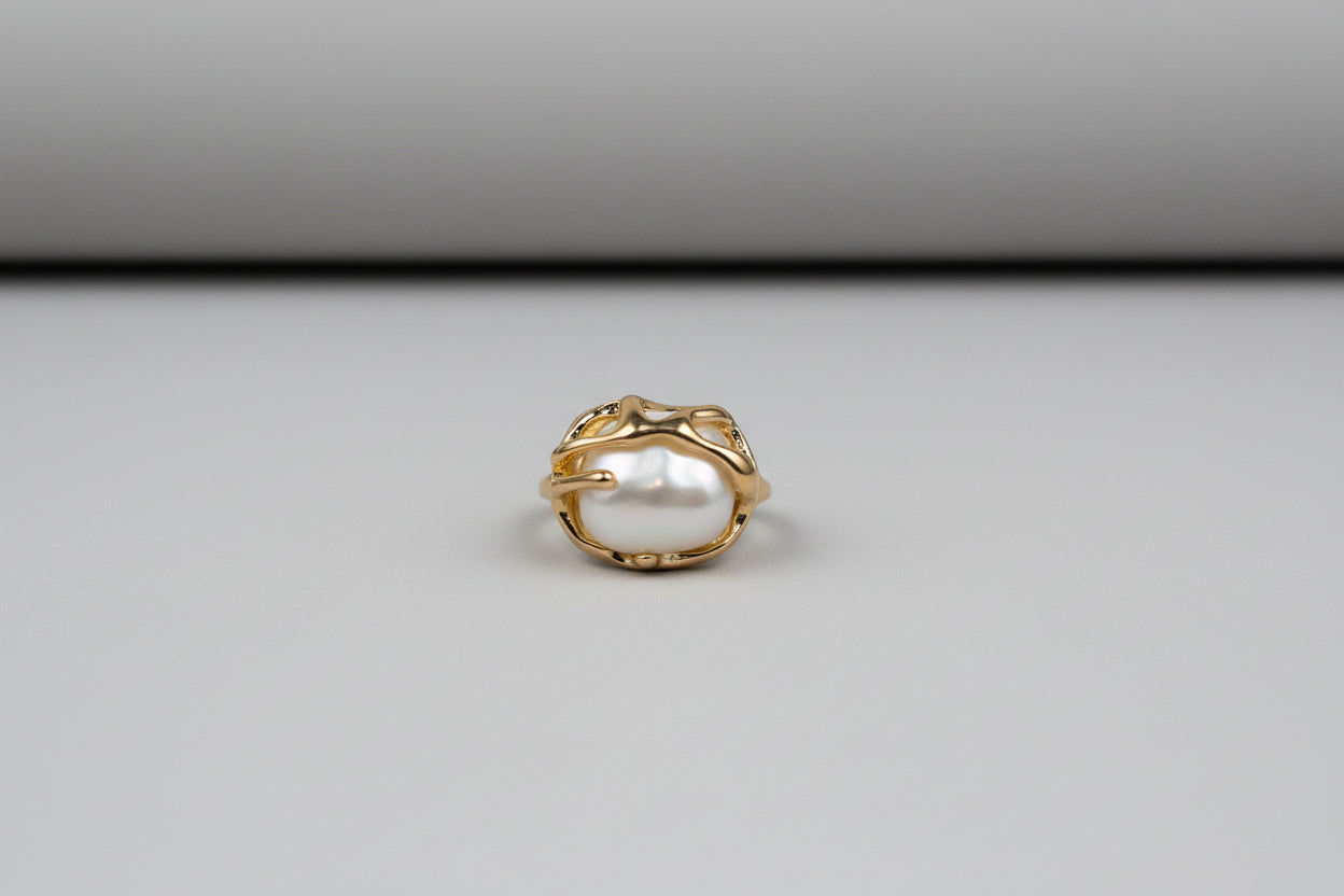 Ring - Baroque Pearl
