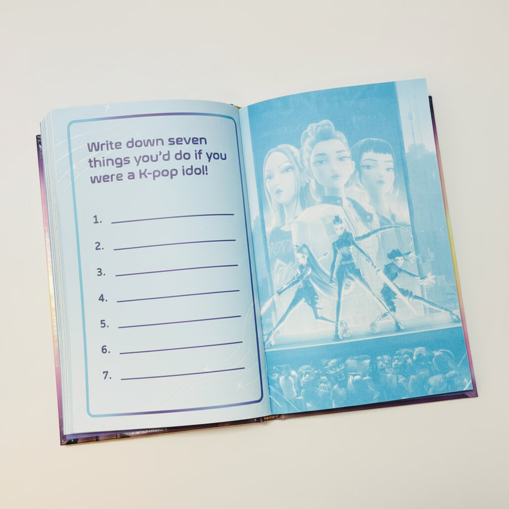 Journal - Netflix - K-Pop Demon Hunters - My Golden Journal
