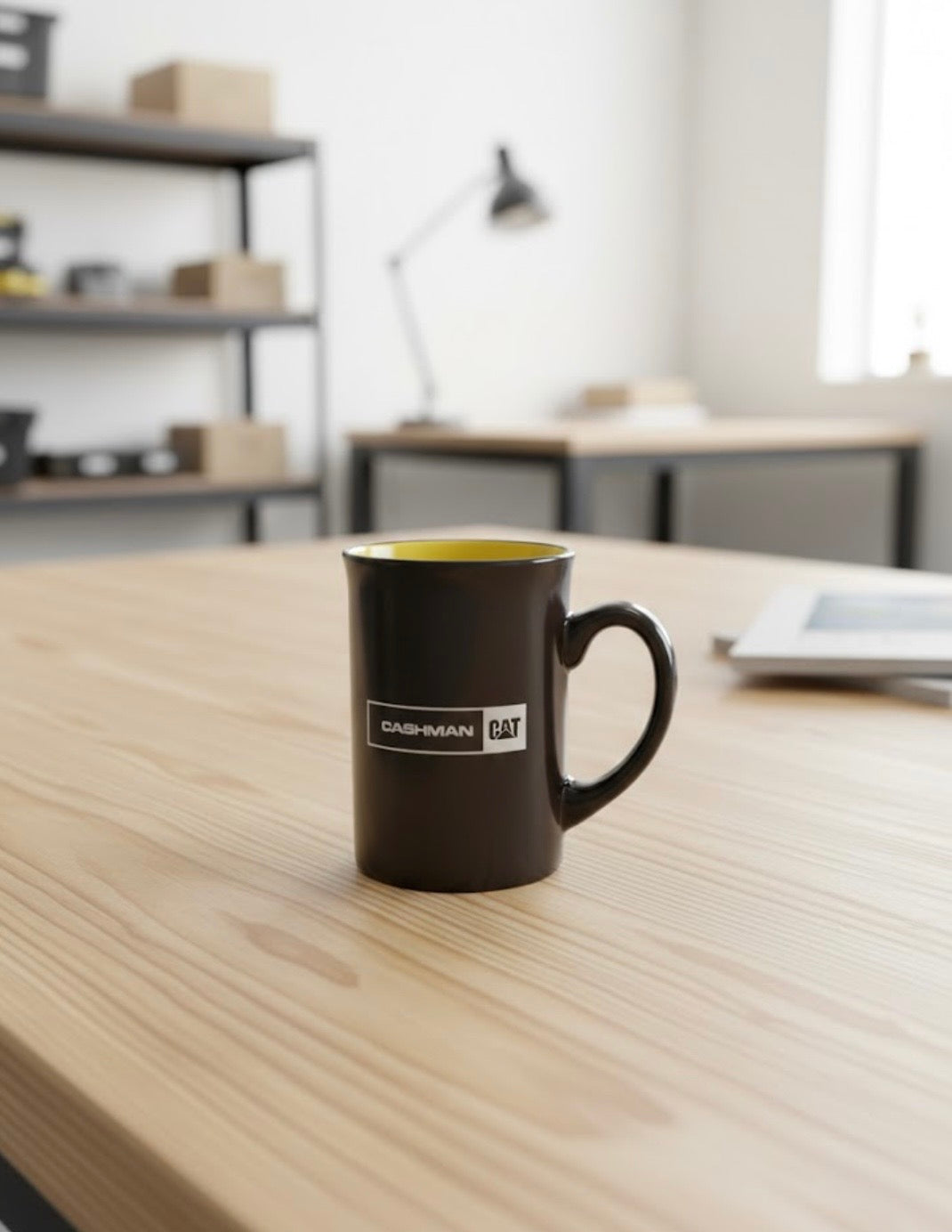 Las Vegas Cashman CAT Coffee Mug - Black with Yellow