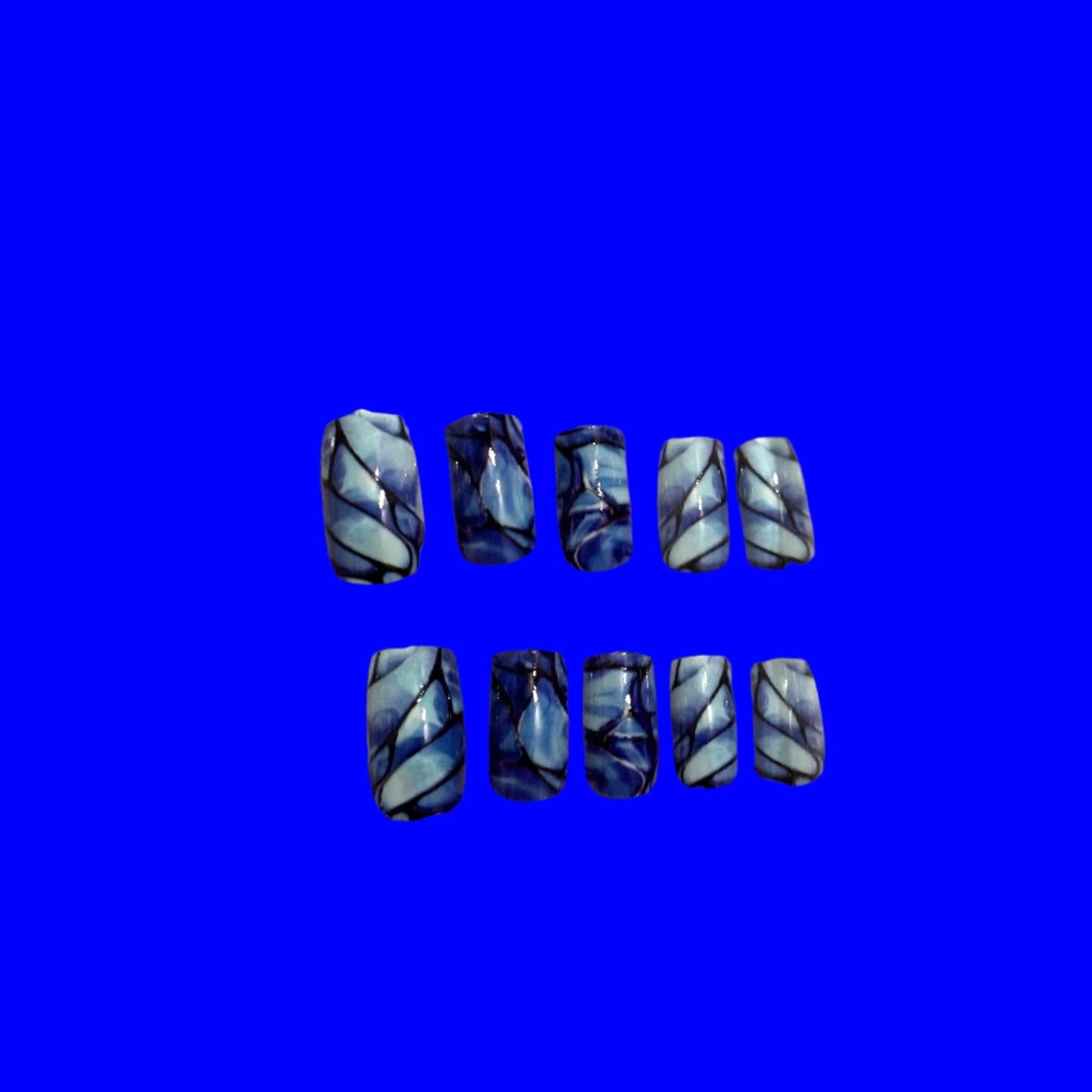 Press on Nails - Big Blue Marble