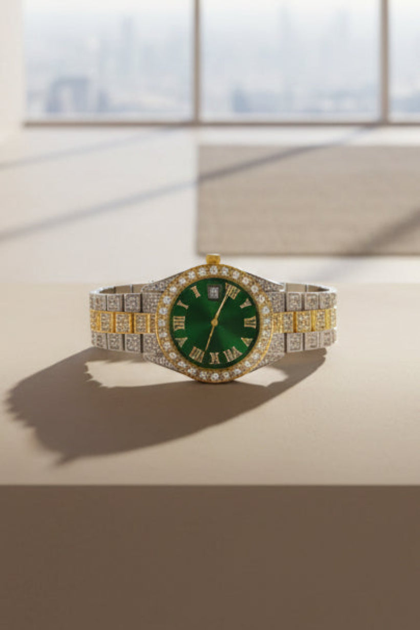 Men's Luxury Hip-Hop Style Quartz Watch