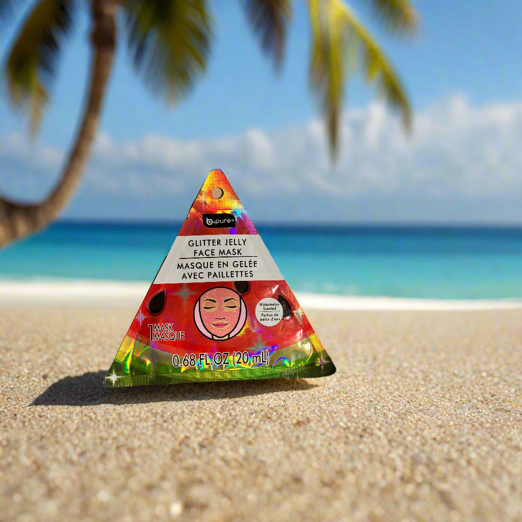 Beauty Facial Mask - Glitter Jelly - Watermelon Scented