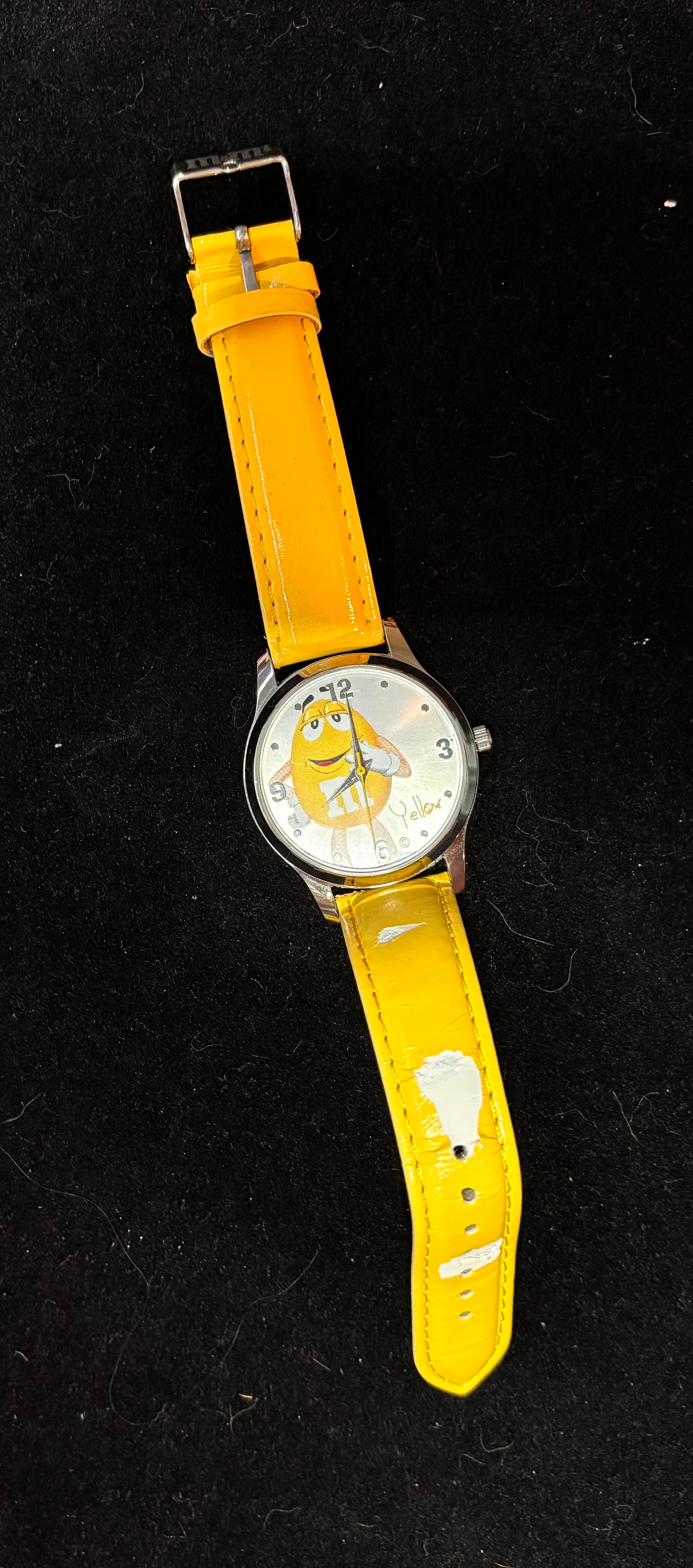 Watch - Collector's Piece - 2008 - M&M Fun Watch - Analog - Yellow