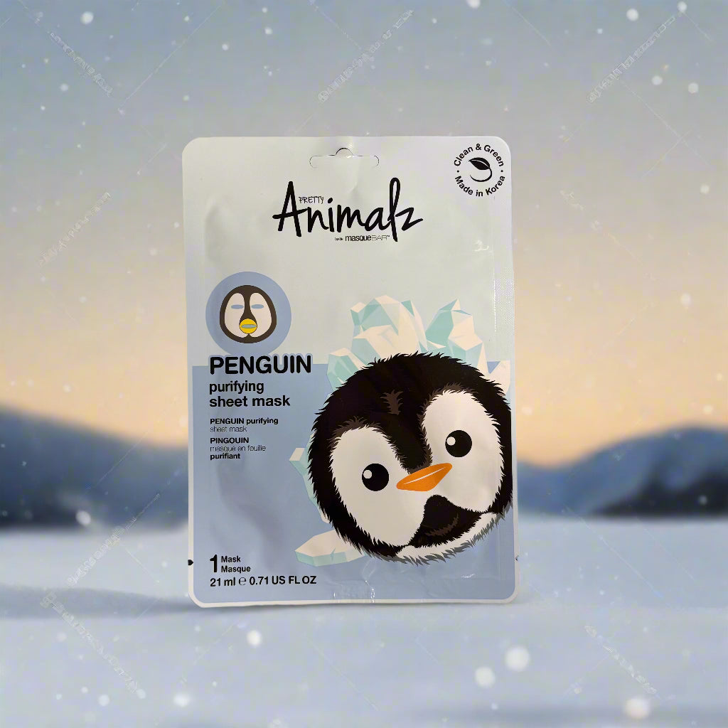 Facial Mask - Penguin - Purifying Sheet Mask