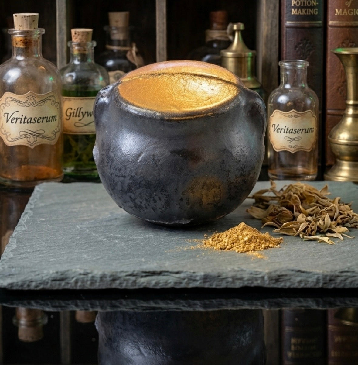 Bath Bomb - MINISO - Harry Potter - Pewter Cauldron