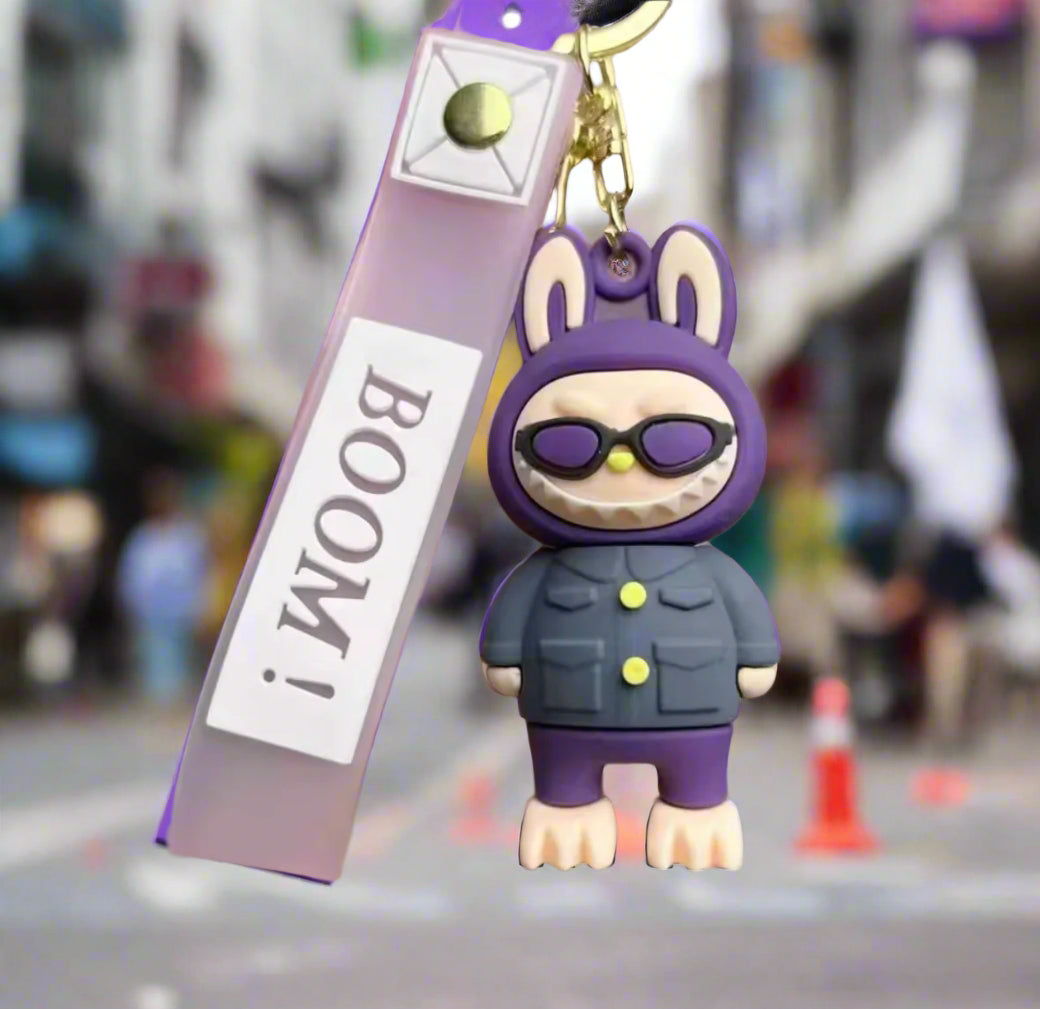 Keychain - Labubu Violet Vision