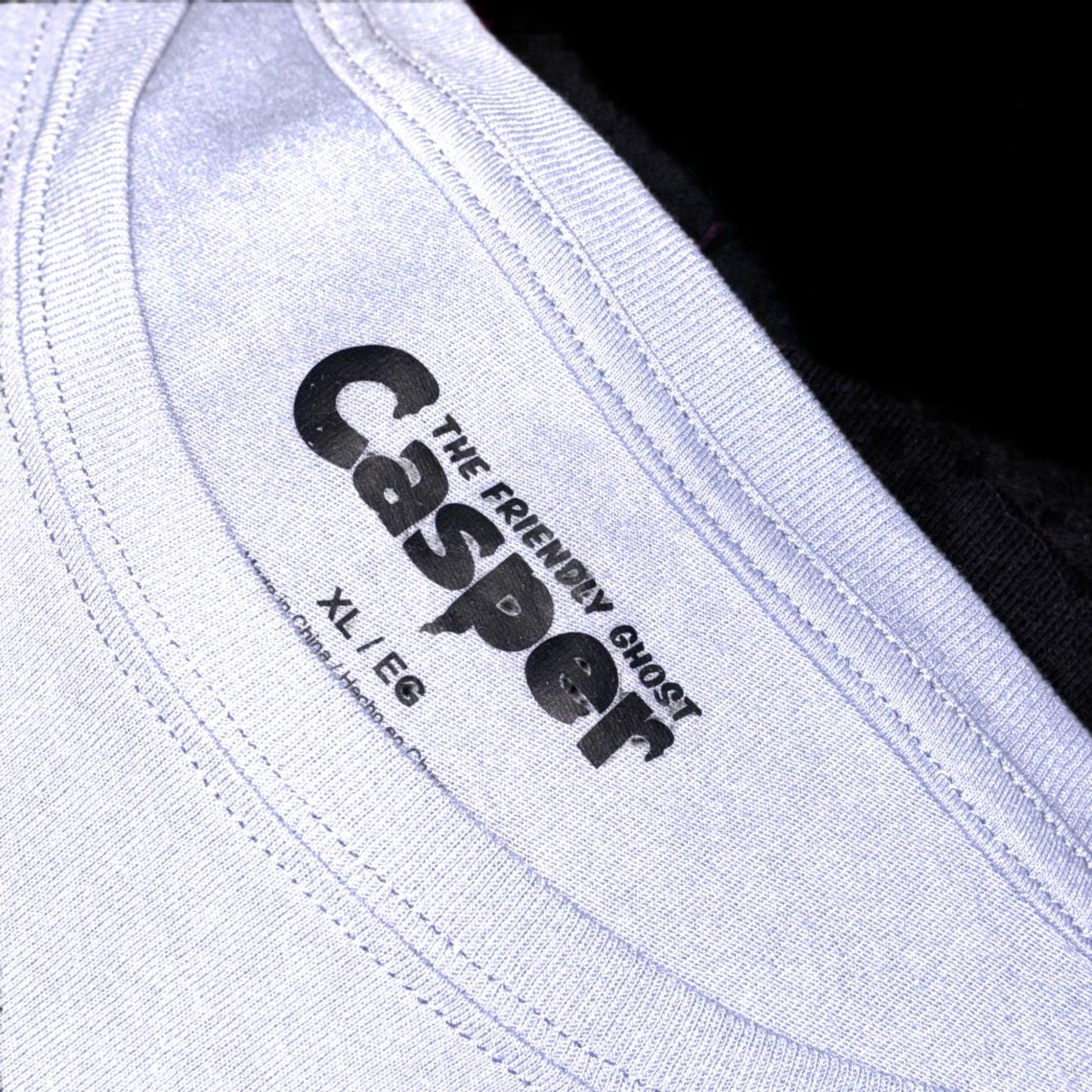 Juniors T Shirt - Casper the Friendly Ghost - XL