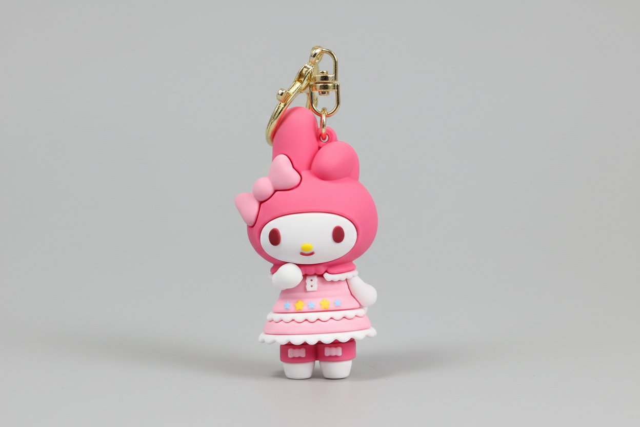 Keychain - Hello Kitty and Friends