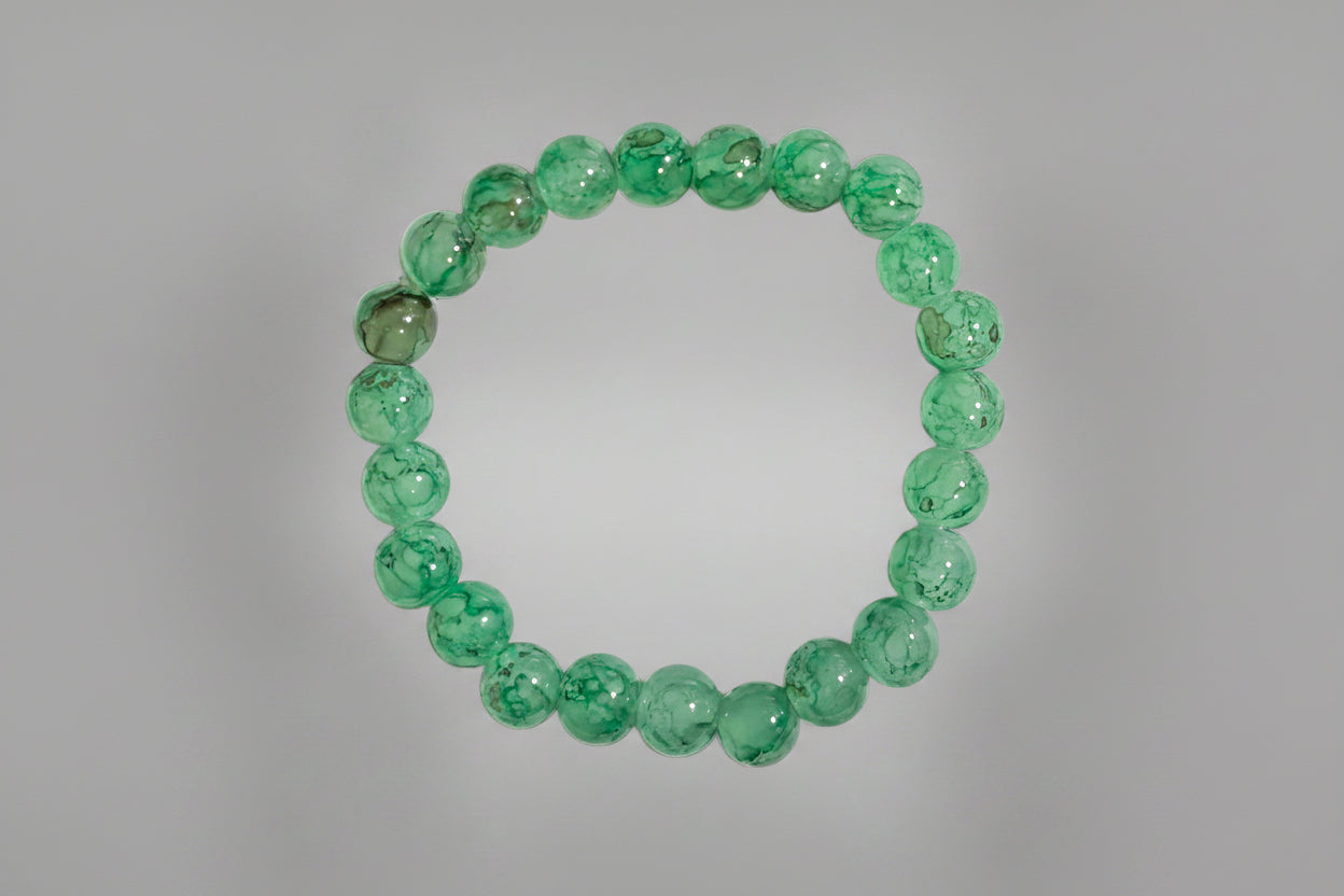 Bracelet - Green Strawberry Quartz