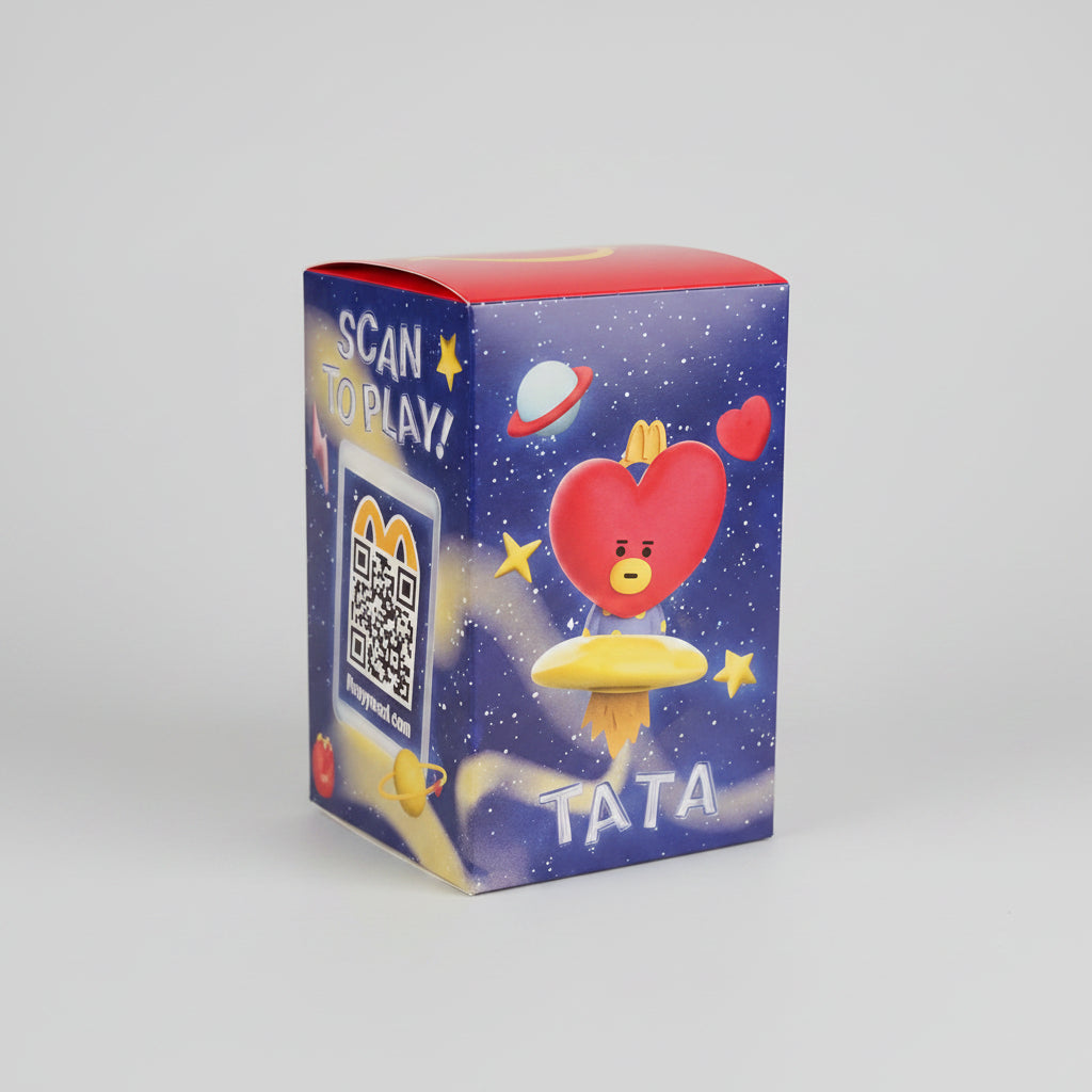 Action Figure - BT21 - Tata - McDonald's - Happy Meal Exclusive