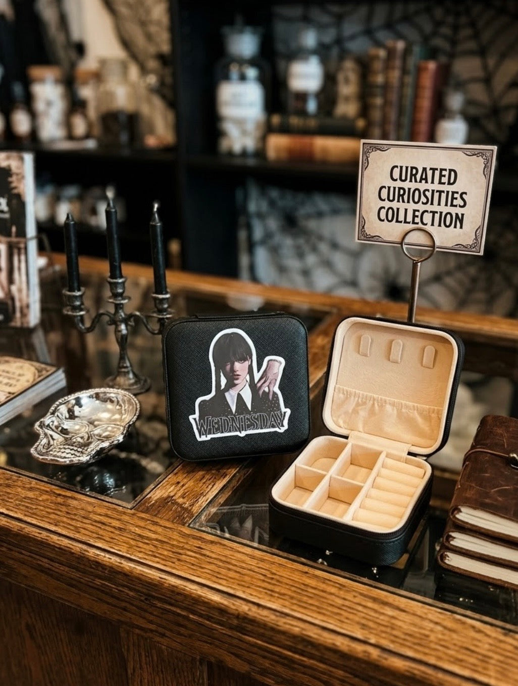 Wednesday Addams - Travel Jewelry Case