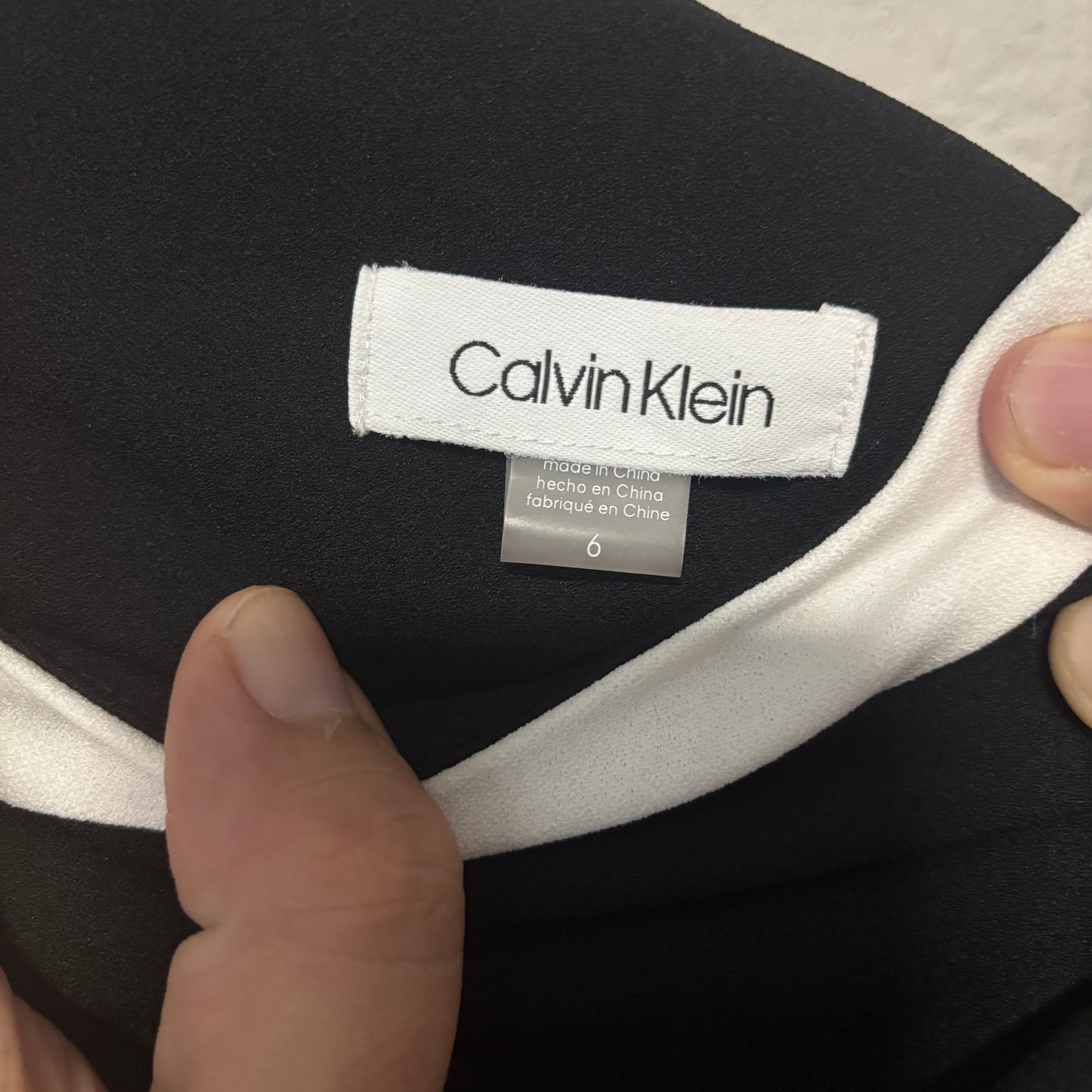 Gown - Size 6 - Calvin Klein Women's One Shoulder Gown