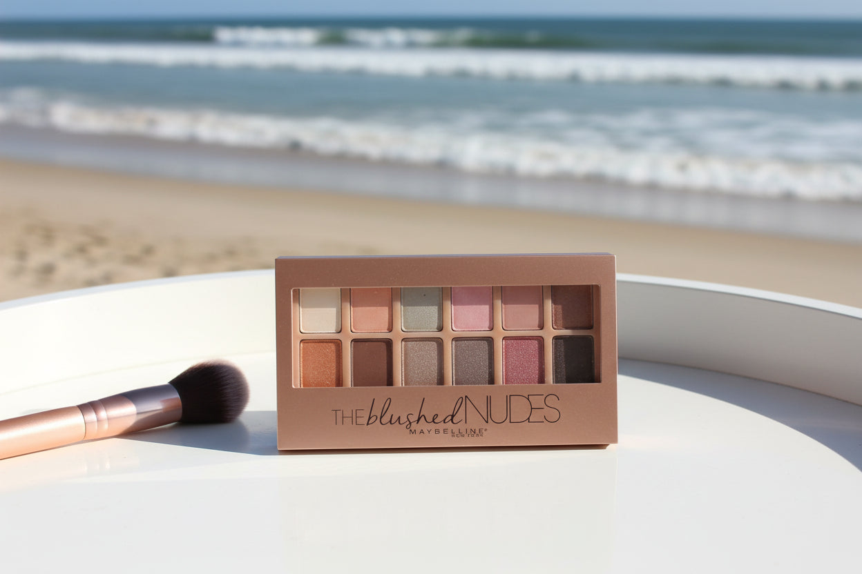 Eyeshadow - Maybelline New York - The Blushed Nudes Palette - 12 Shade Collection
