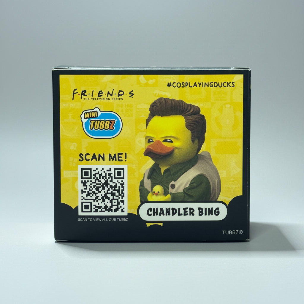 Toy - Rubber Duck - FRIENDS - Mini Tubbz - Chandler Bing