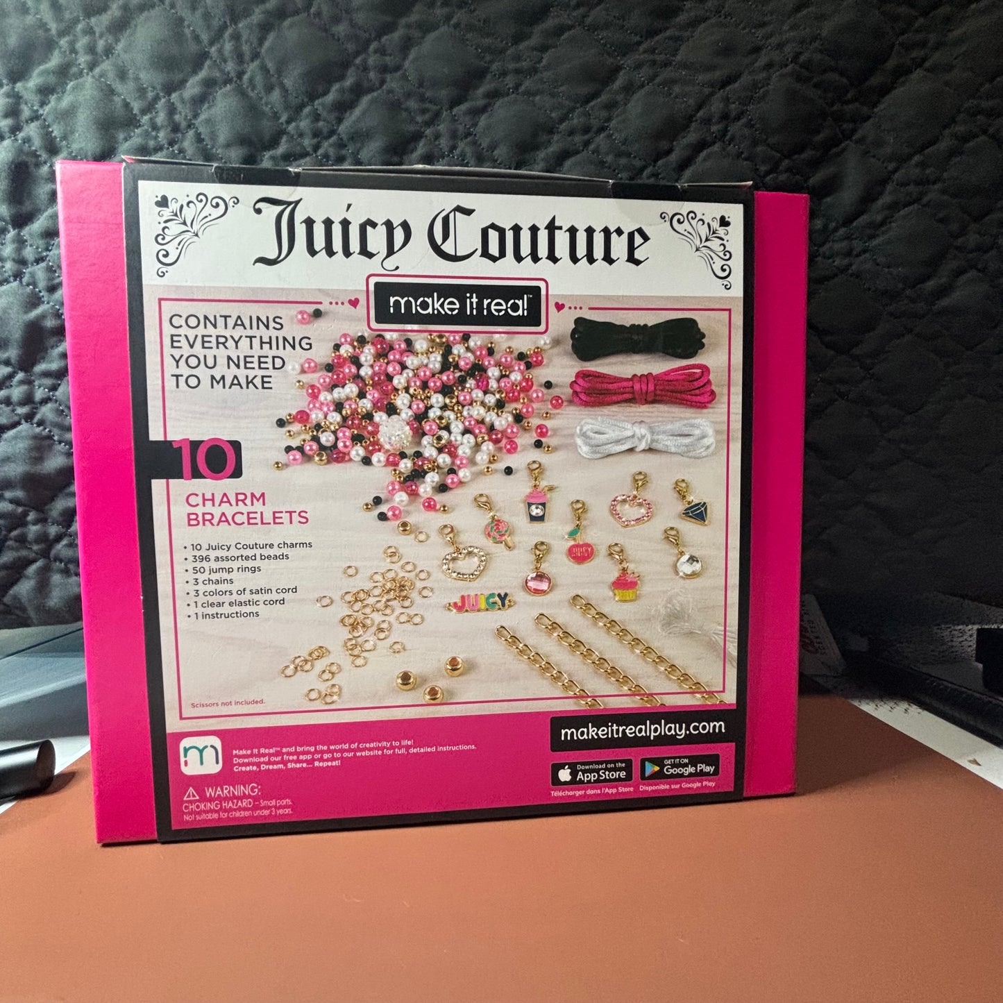 Bracelet - Juicy Couture Pink & Precious Bracelet Kit