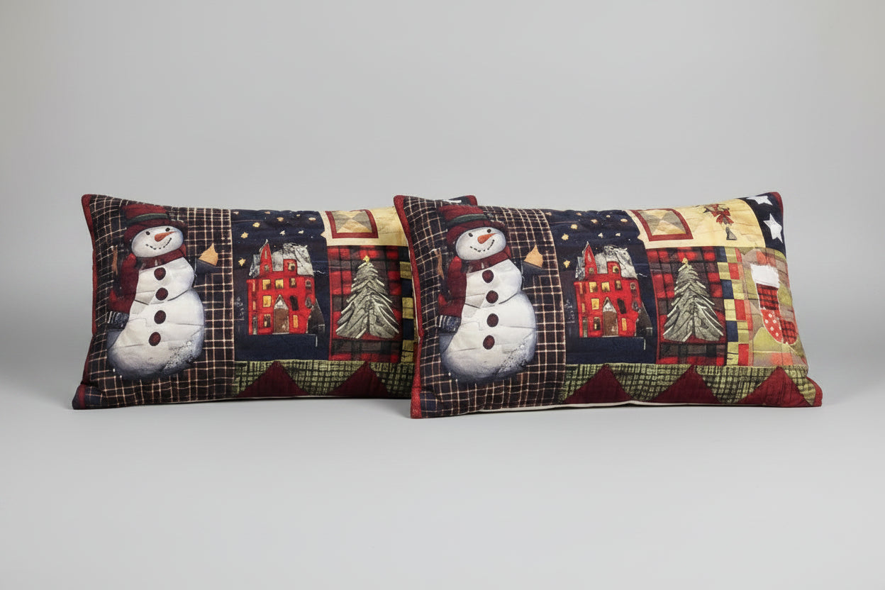 Bed Sheets - Full size - Snowman Themed