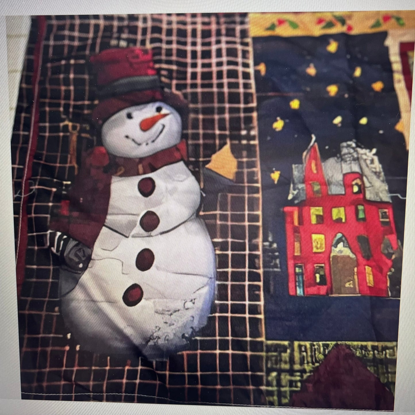 Bed Sheets - Full size - Snowman Themed