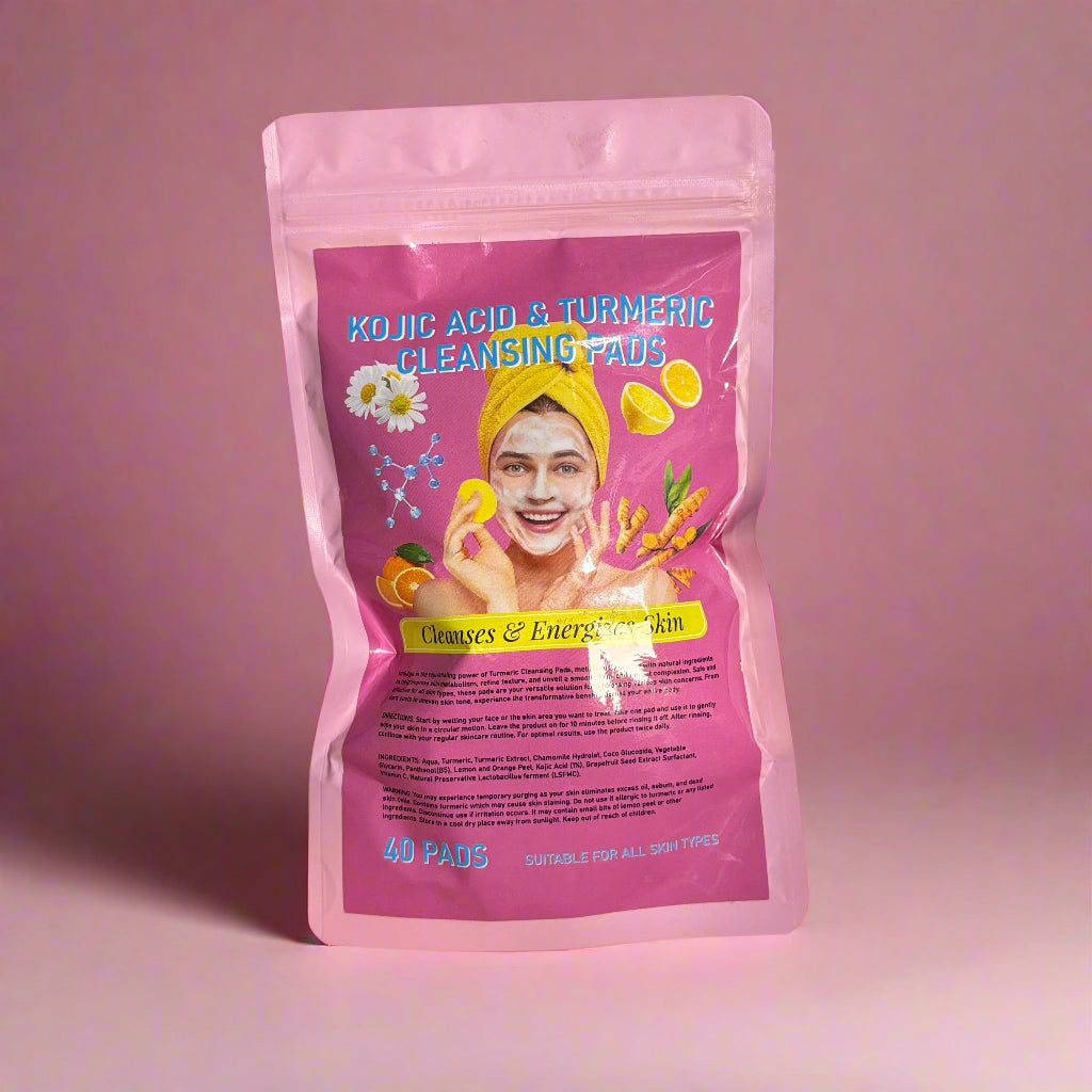 KOJIC Acid & Turmeric Cleansing Pads - 40 Pads
