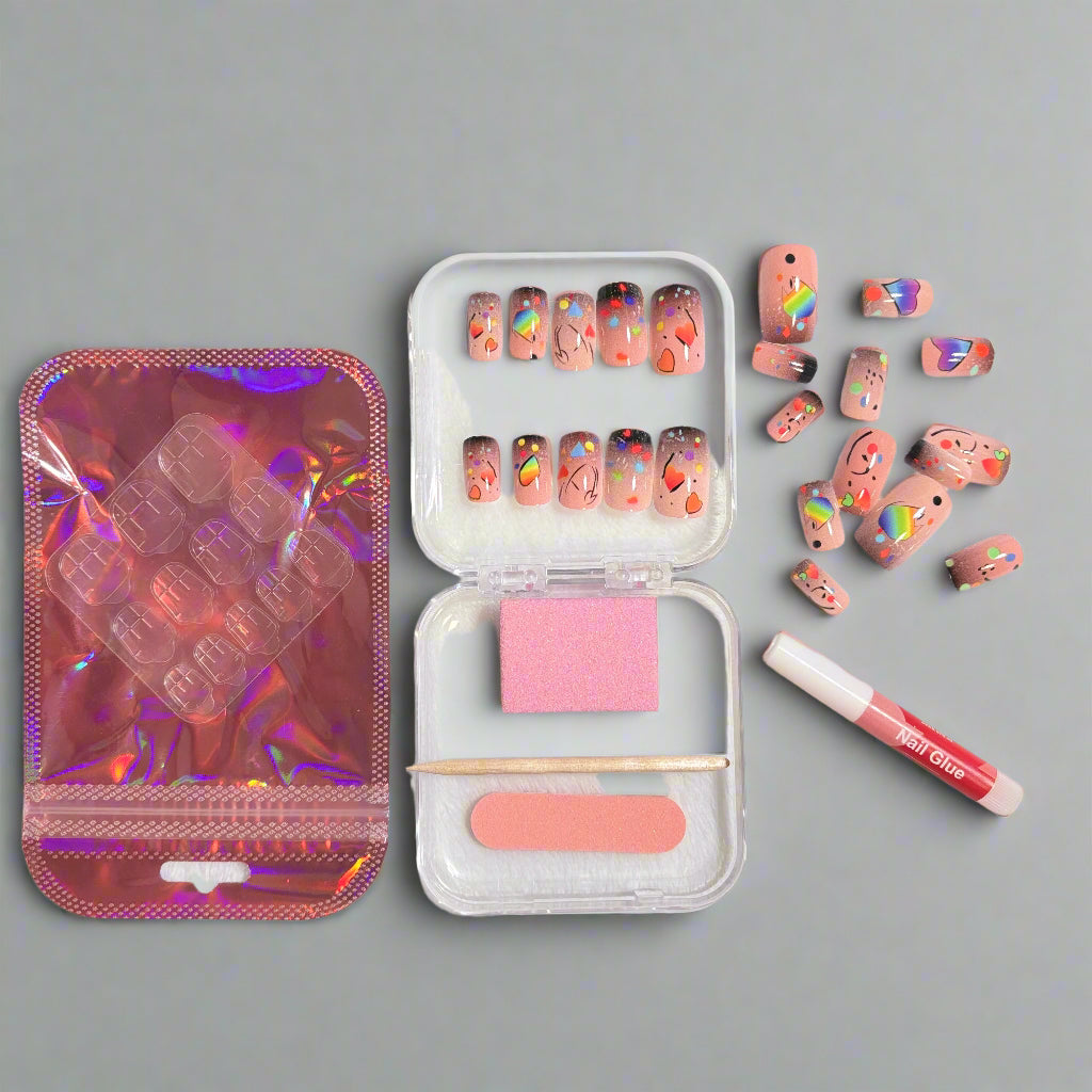 Press on Nails - Heartfelt Ombre