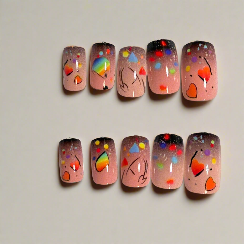 Press on Nails - Heartfelt Ombre