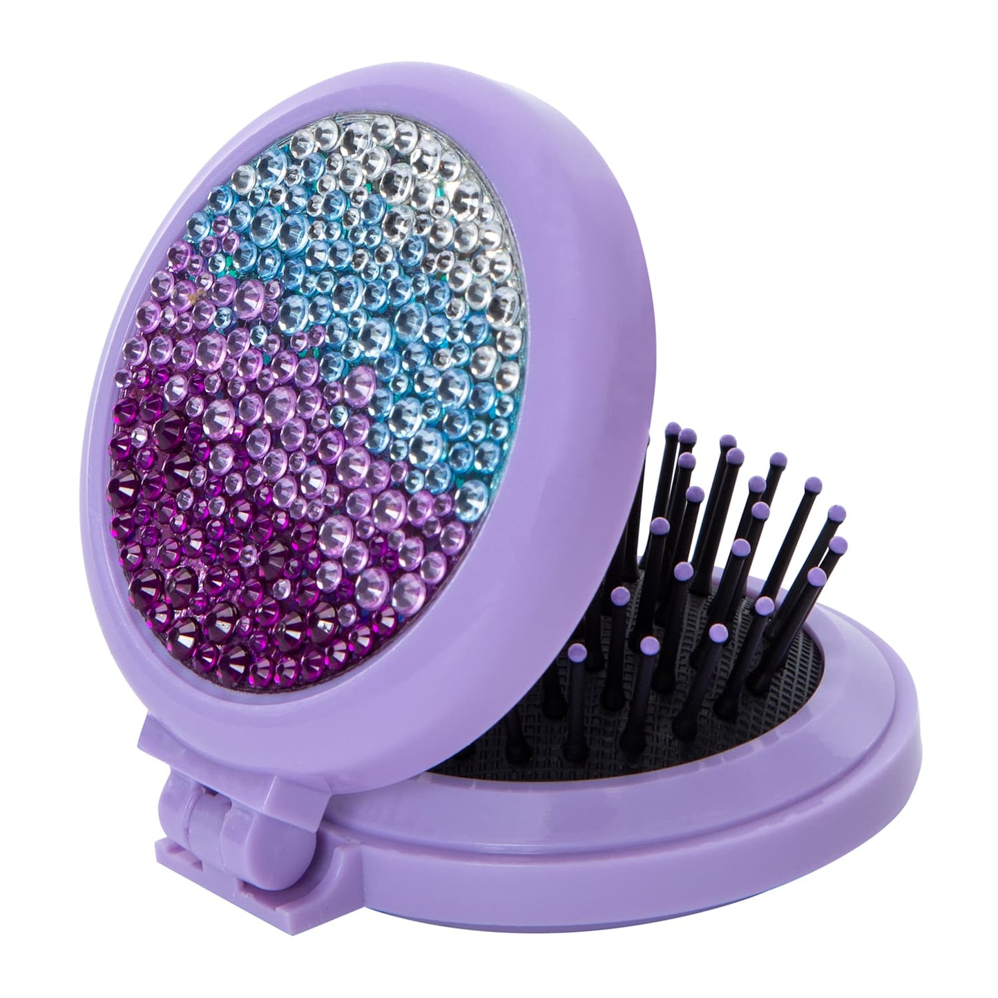 Compact Pop Up Brush with Mirror