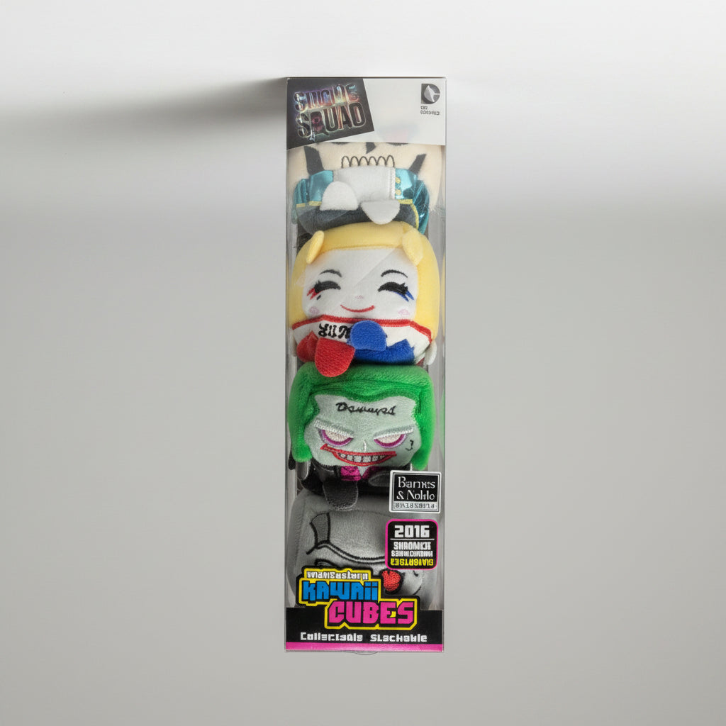 Plushie - Toy - Kawaii Cubes - Suicide Squad - Collectible - Plush