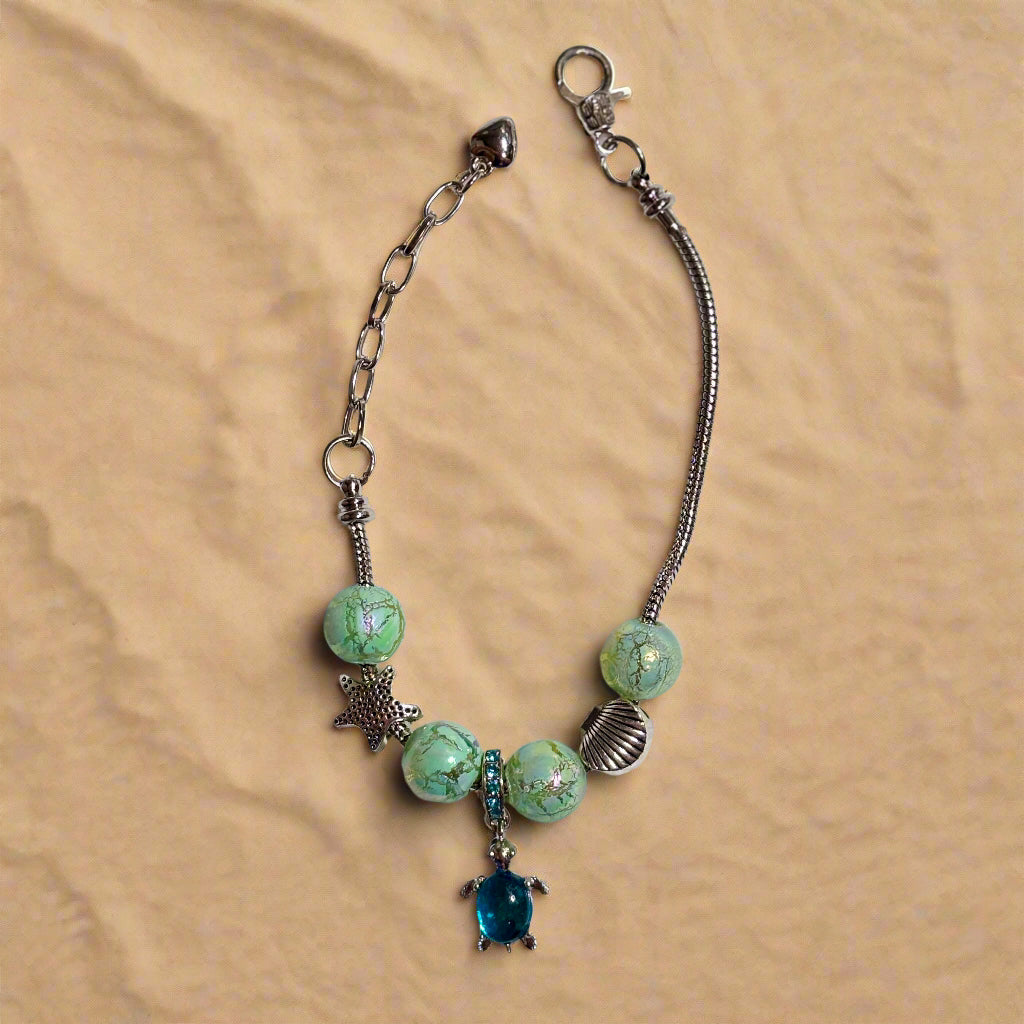Handmade - Bracelet - Sea Turtle Serenity