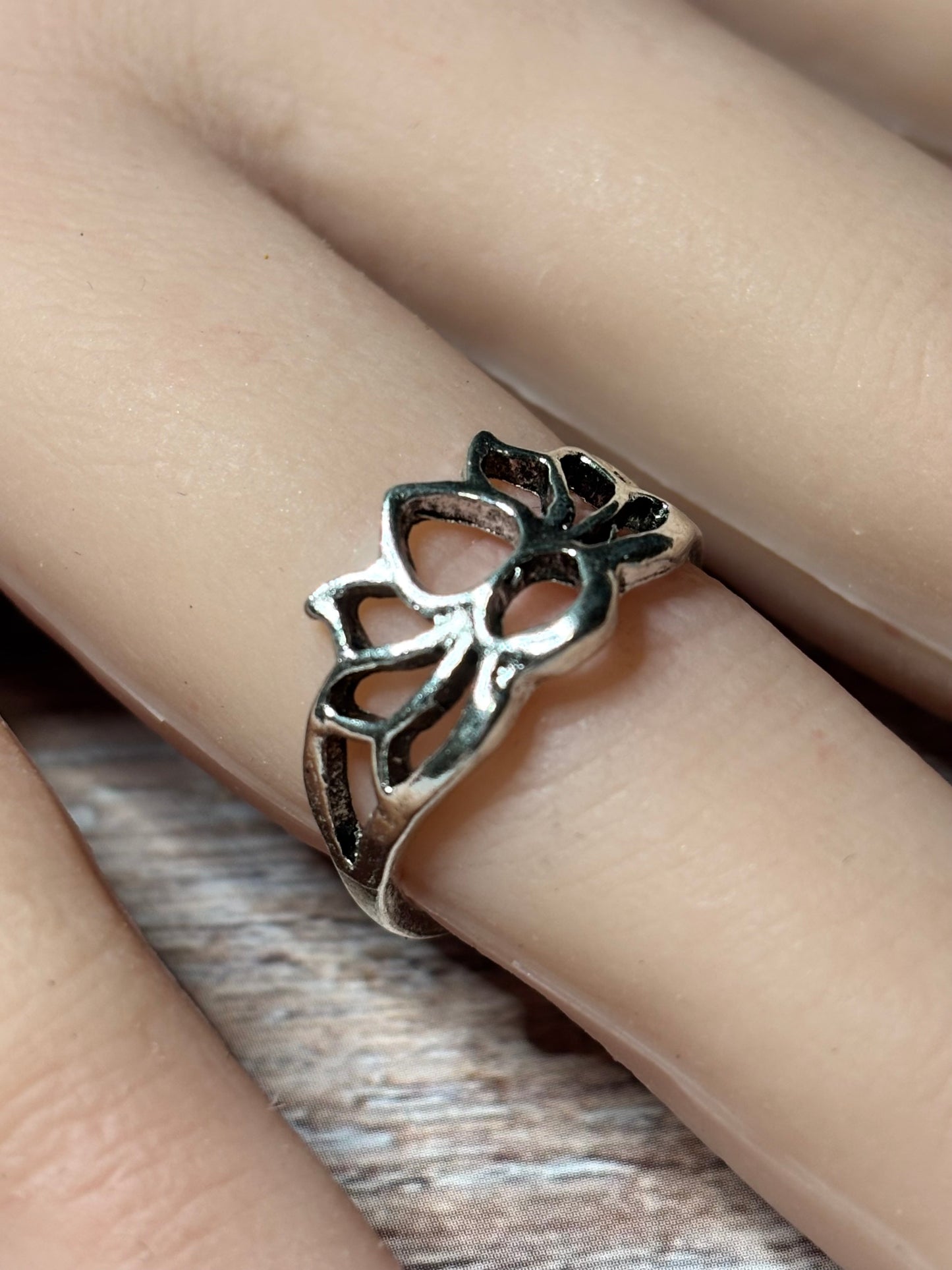 Ring Size 6 - Lotus Flower