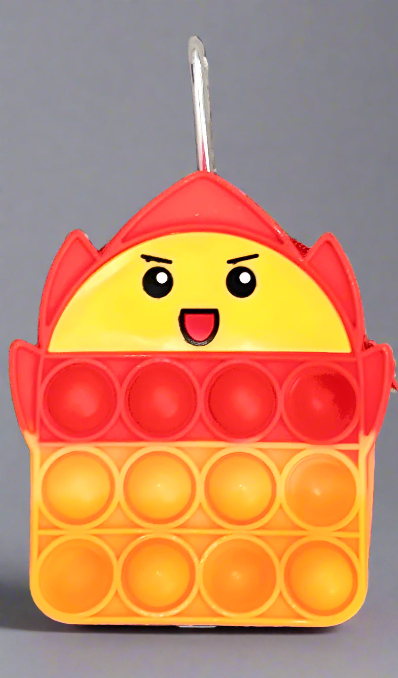 Flamed Firecracker Mini Bubble Pop Coin Purse