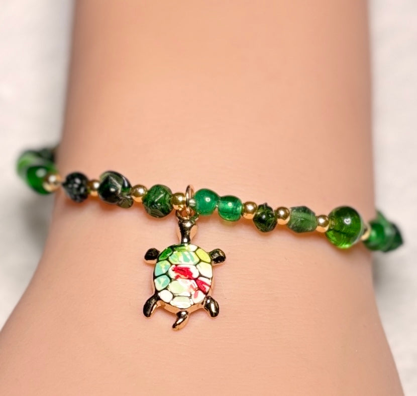 Handmade - Sea Turtle Serenity Bracelet