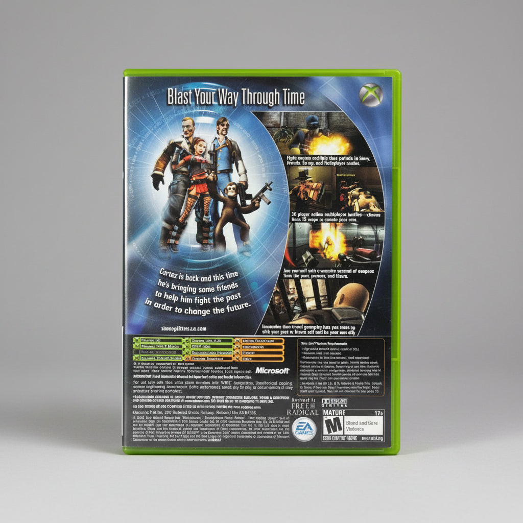 Video Game - Xbox Original - TimeSplitters Future Perfect