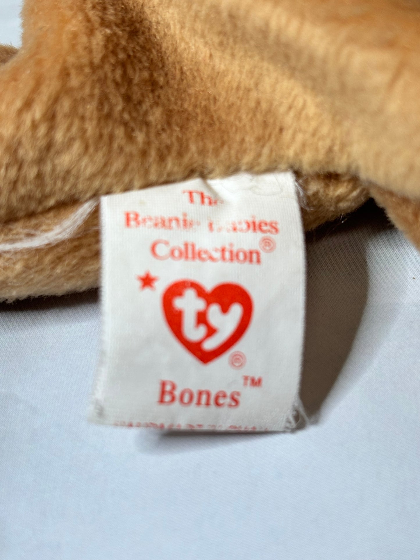 Ty 1994 Beanie Baby - Bones the Dog