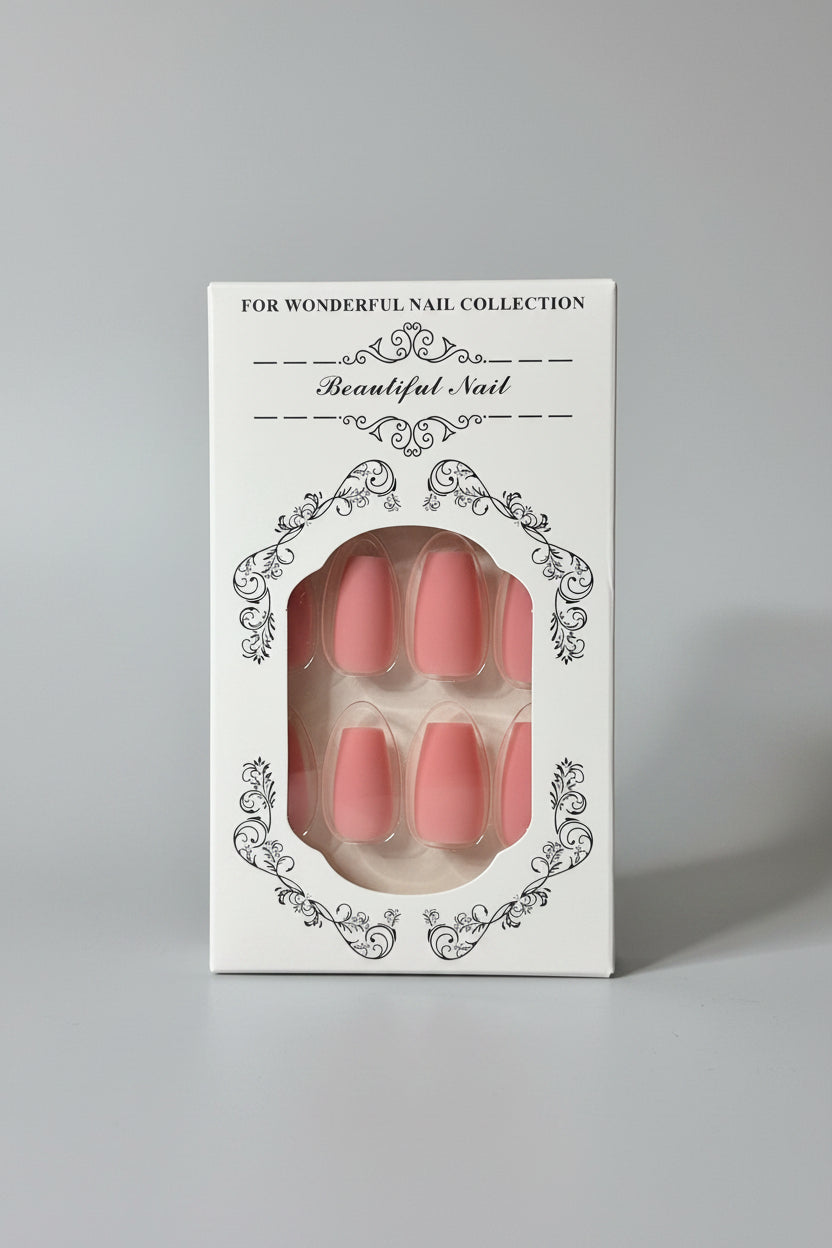 Press on Nails - Muted Dusty Rose