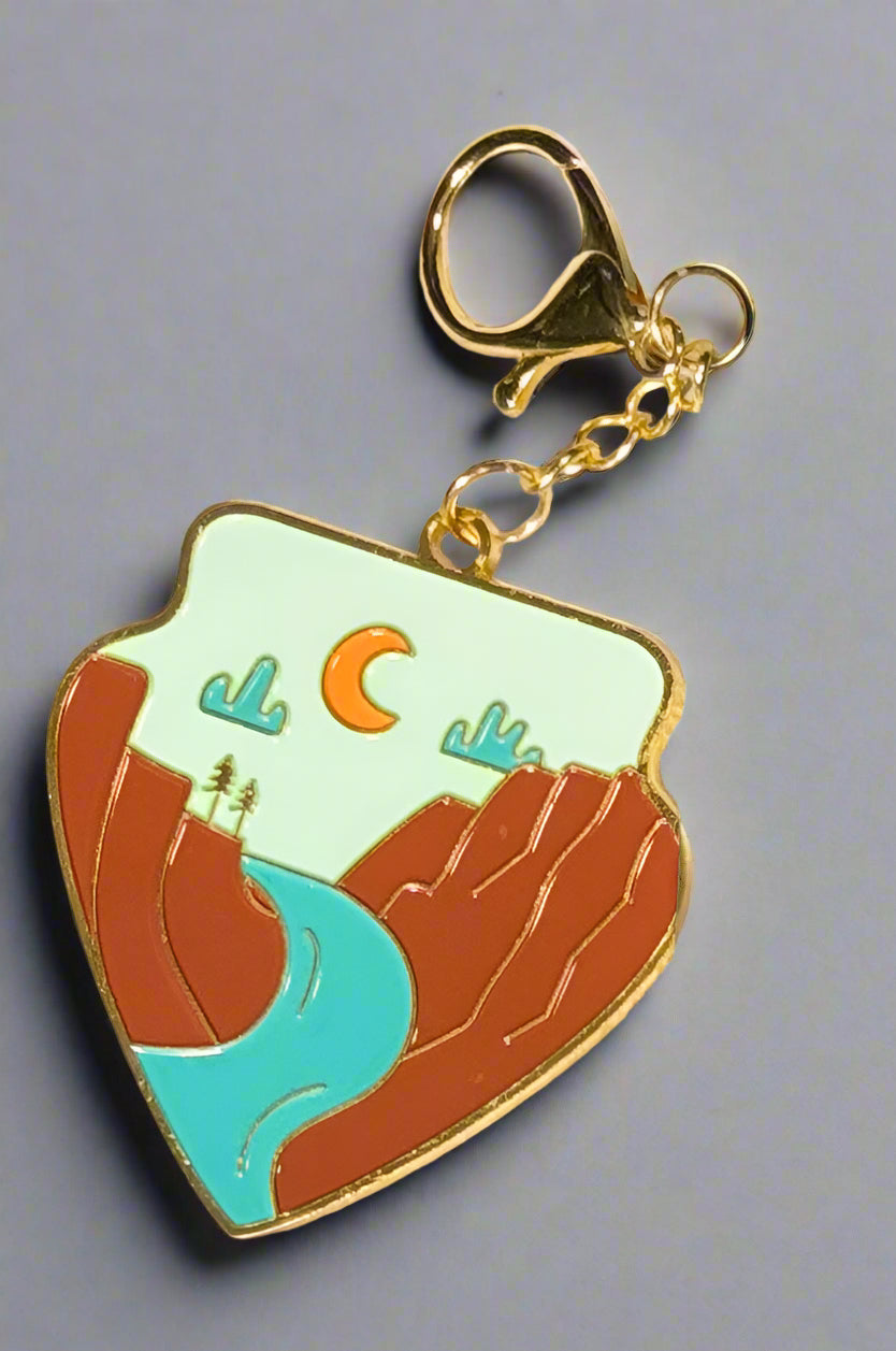 National Parks Binder Pouch and Matching Bag Clip/ Keychain