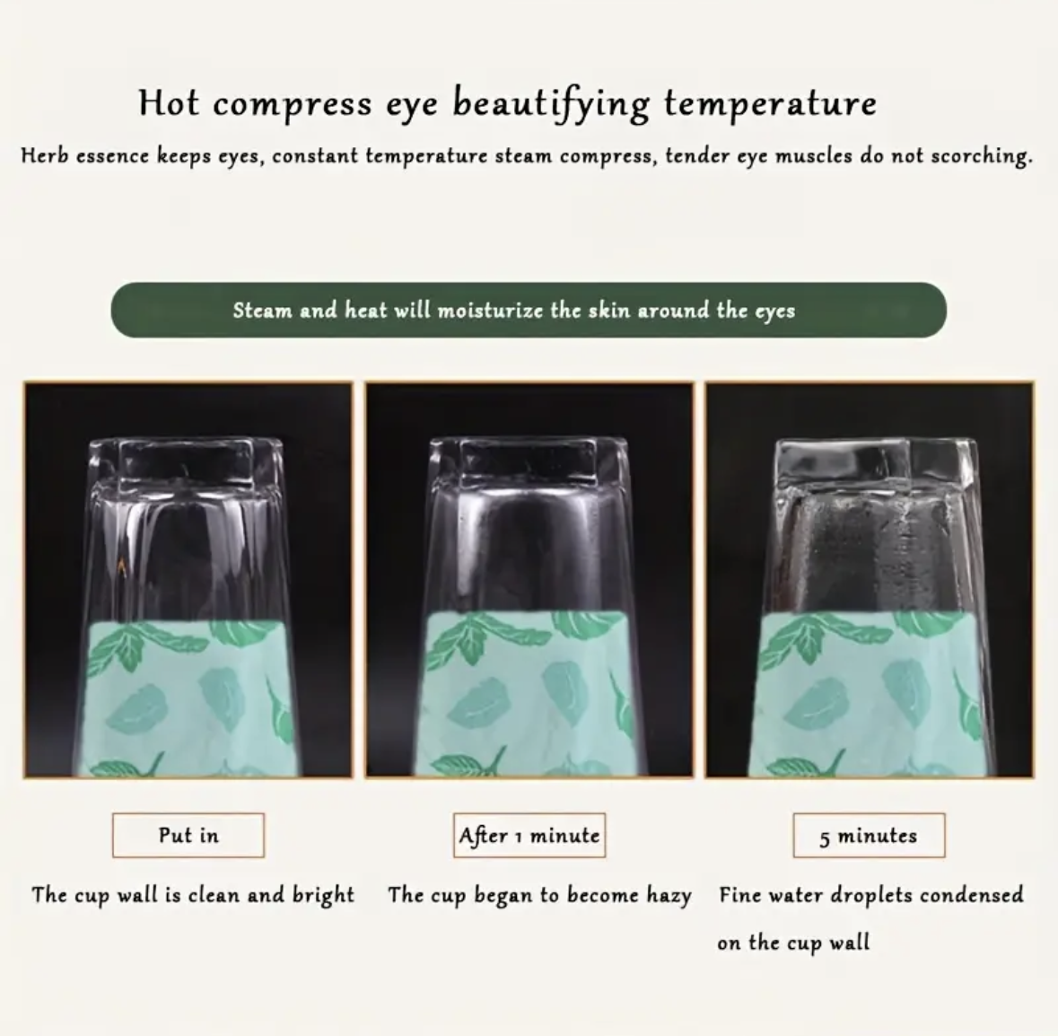 Steam Herbal Eye Mask