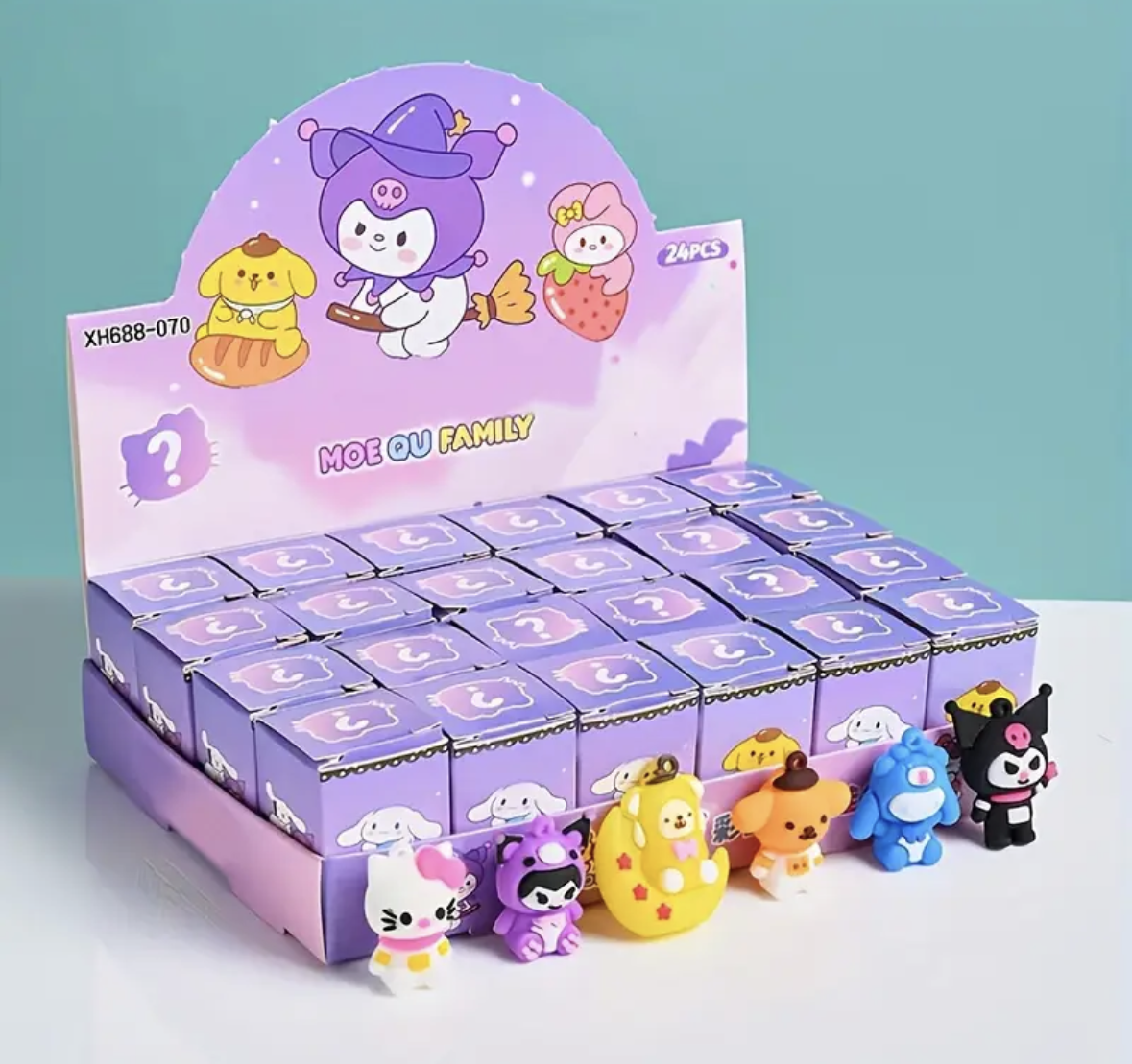 Keychain - Sanrio - Mystery - Hello Kitty & Friends Figure