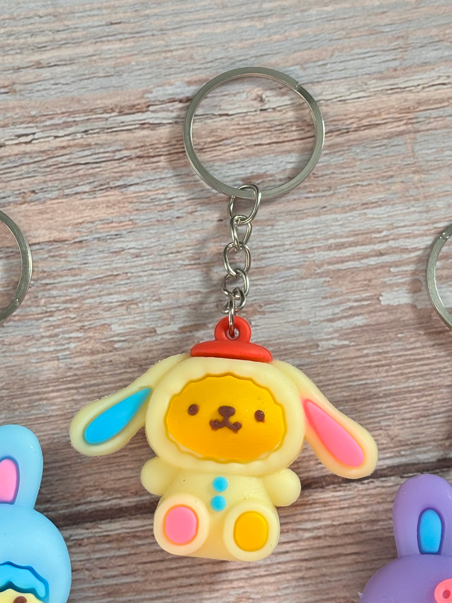 Keychains - Sanrio Pajama Party Hello Kitty Character Pendants