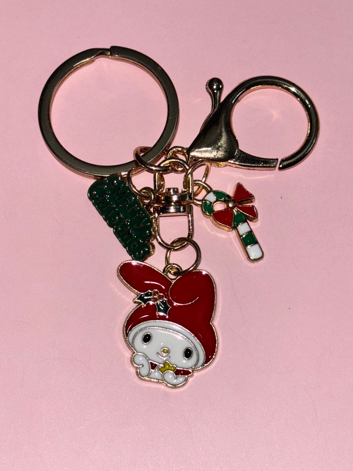 Keychain - Sanrio My Melody Christmas Themed