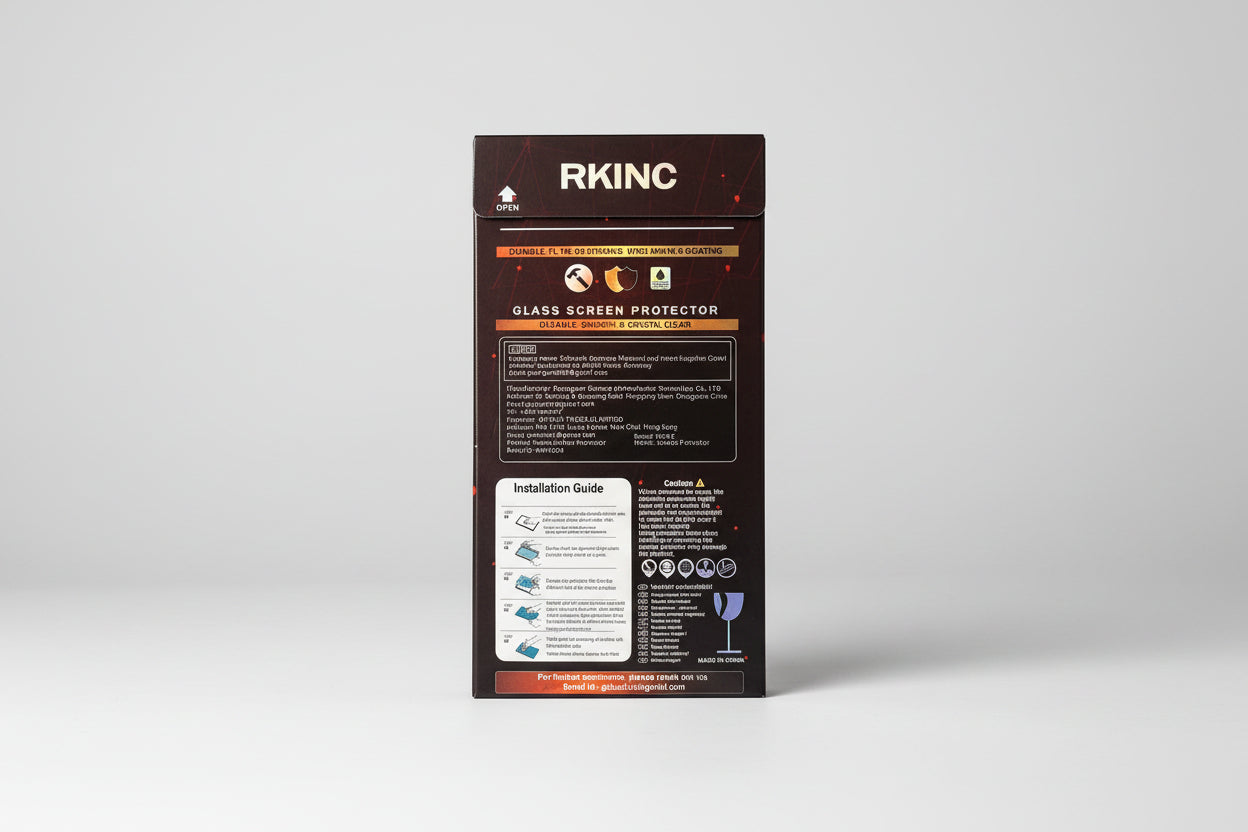 RKING Tempered Glass Screen Protector - iPhone 14 or iPhone 13 Max Pro