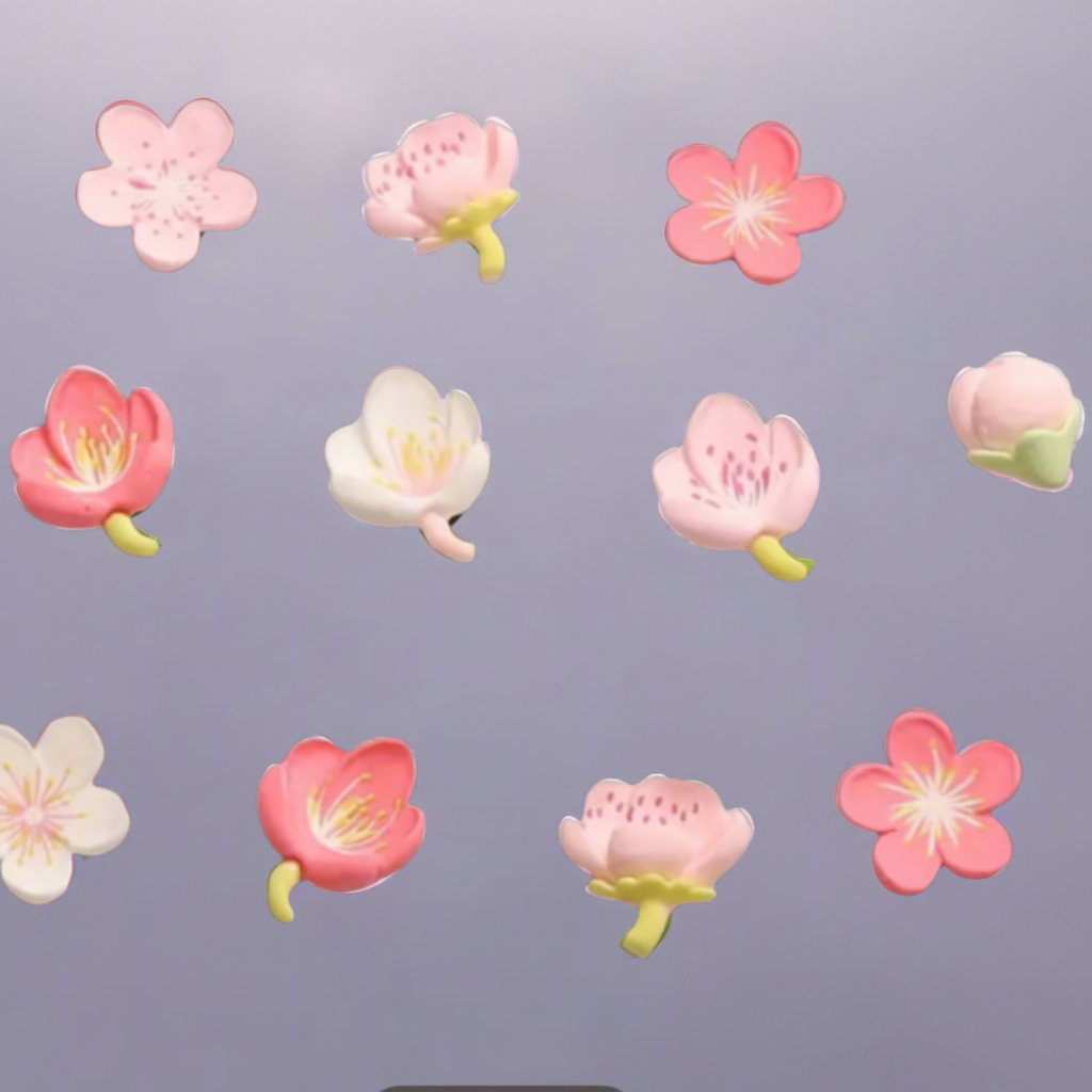Decorative Shoe Charms - Flowers