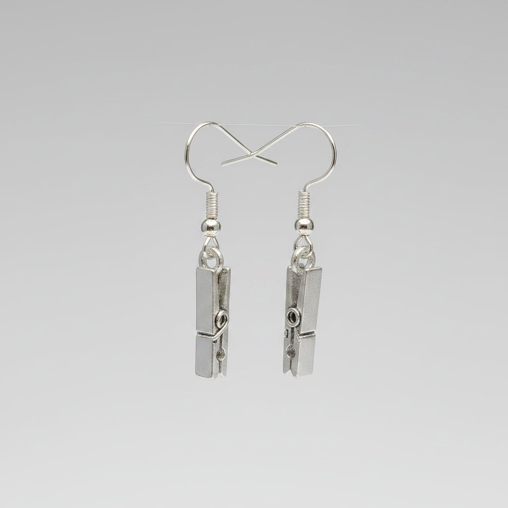Earrings - Dainty Little Clothes Pins