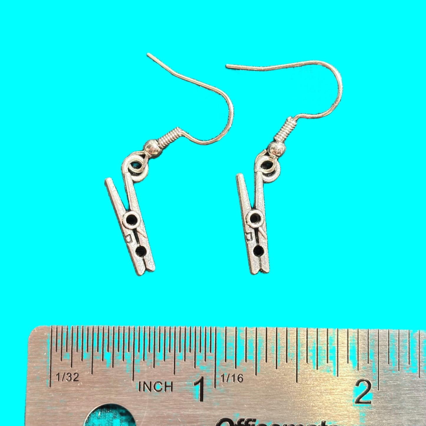 Earrings - Dainty Little Clothes Pins