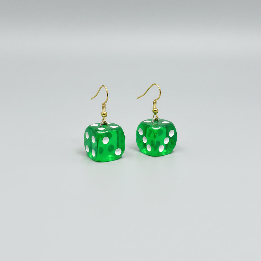 Earrings - Dice