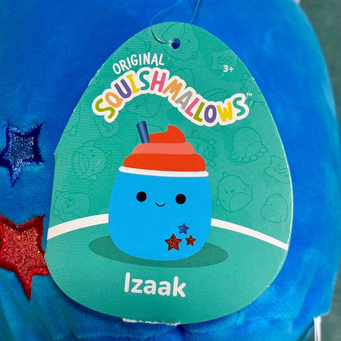 Original Squishmallows - Izaak - S8 #2351