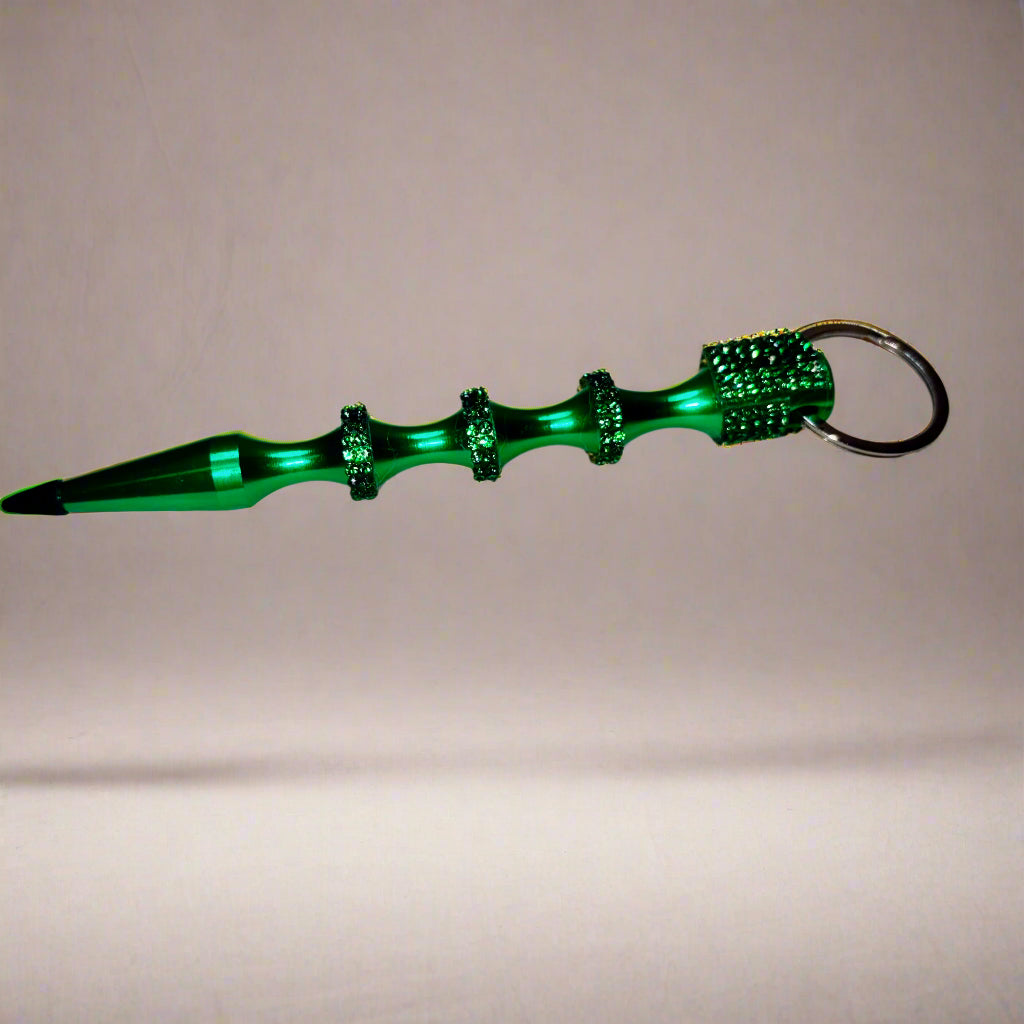 Kubaton - Green Diamond - Keychain - Self Defense