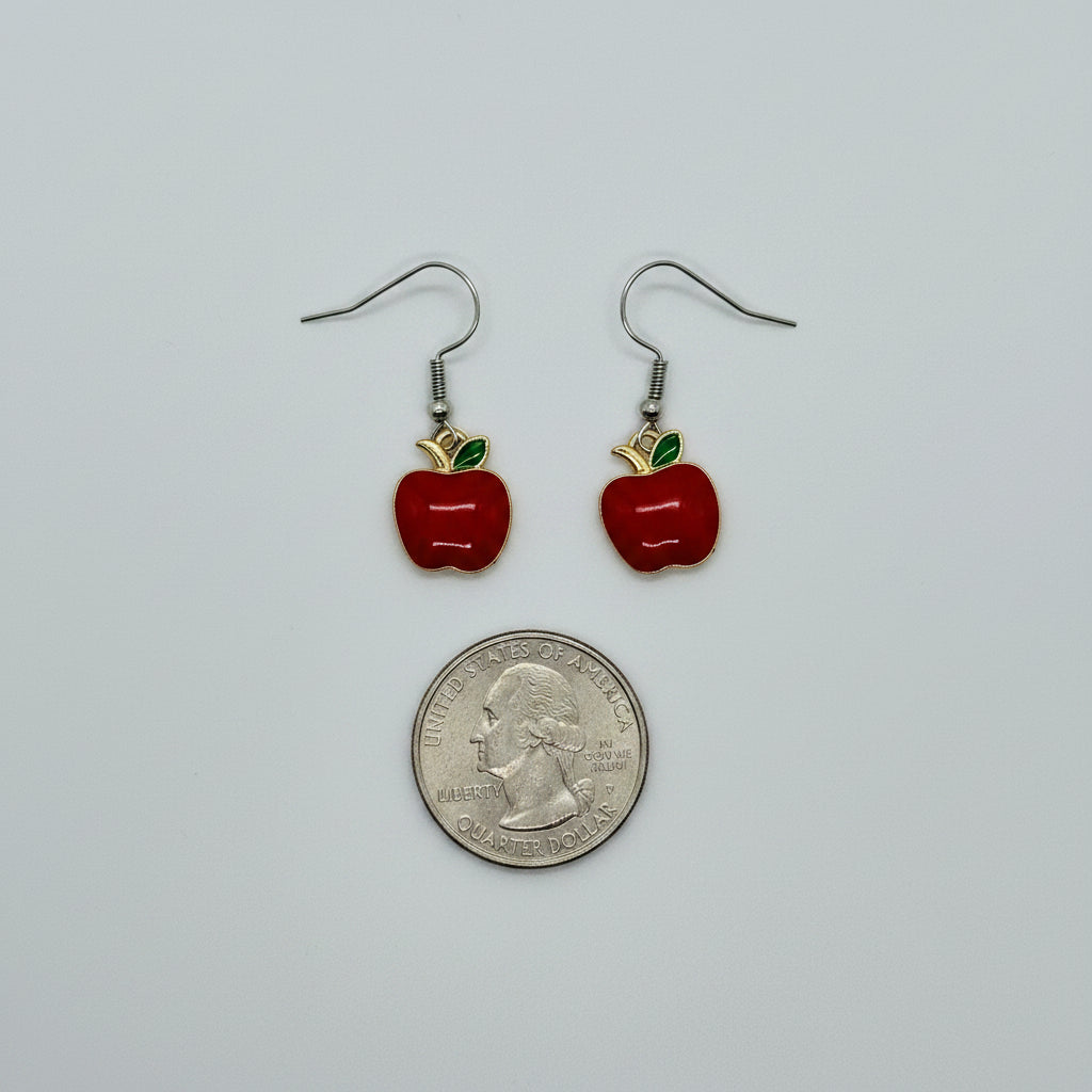 Earrings - Apple