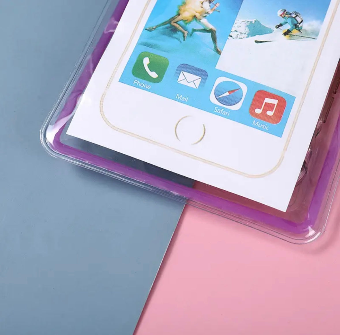 Luminous Waterproof Phone Pouch with Lanyard