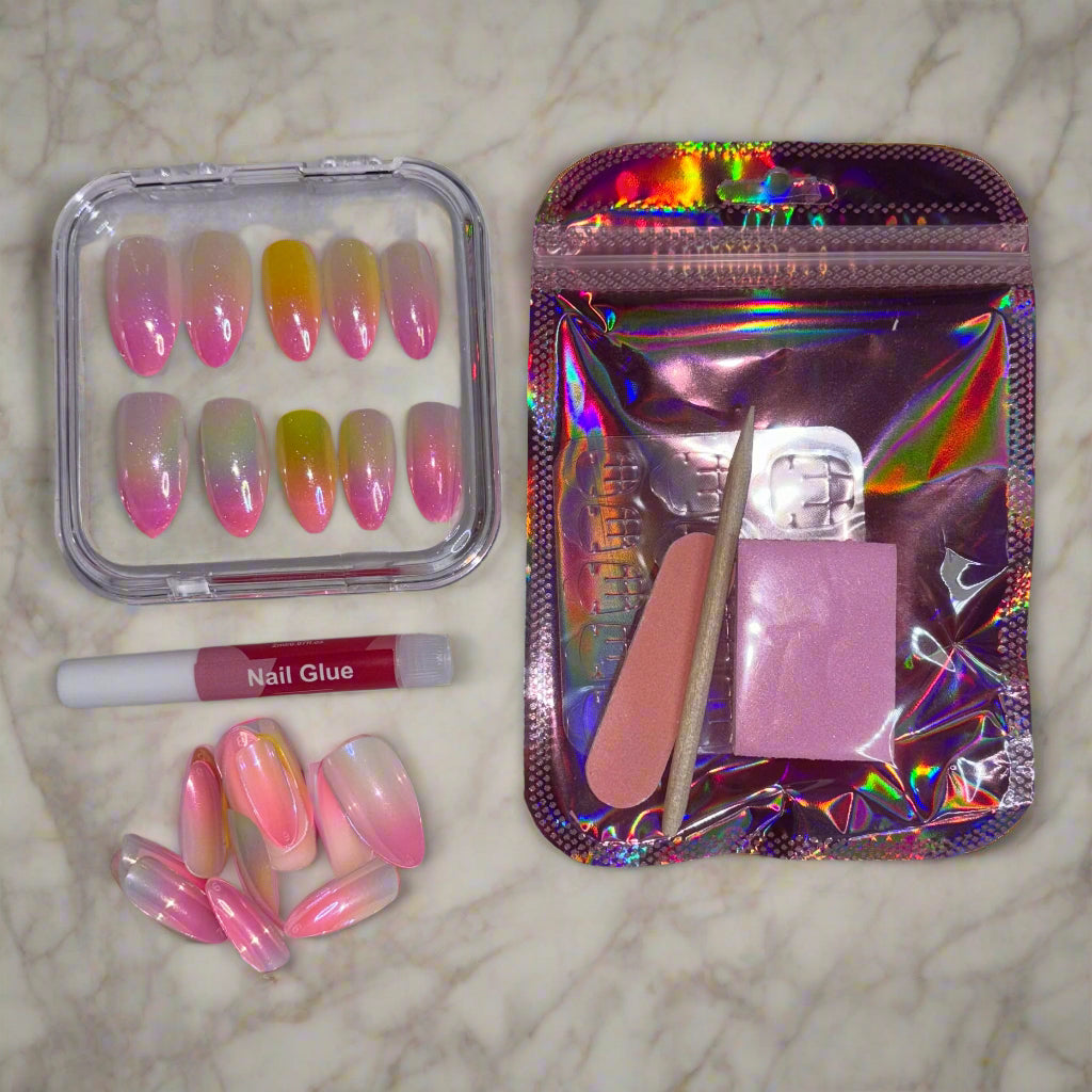 Press on Nails - Rainbow Gradient