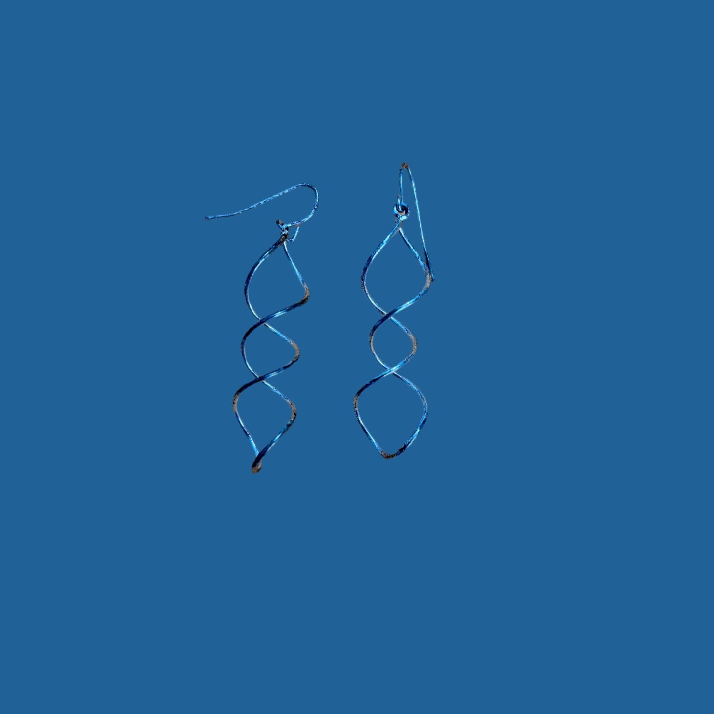 Earrings - Silver Twist